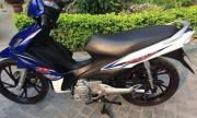 Bán chiếc xe Suzuki Axelo côn tay màu xanh trắng - Hà Nội