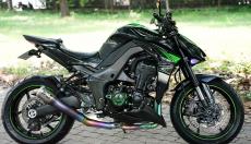Cần bán Kawasaki Z1000 ABS 2017 màu xanh đen - TP Hồ Chí Minh