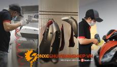 Dịch vụ sơn xe máy giá tốt uy tín tại TP.HCM - TP Hồ Chí Minh