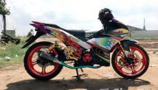 Xe Exciter full đồ chơi hàng hiệu - Long An