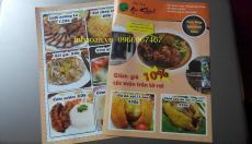 Thiết kế tờ rơi miễn phí, nhận in tờ rơi lấy nhanh - Hà Nội