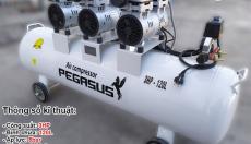 Máy nén khí không dầu Pegasus 3HP - 120L - 