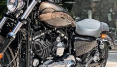 Cho lên sàn em #Harley #Custom 1200 River Rock Gray - TP Hồ Chí Minh