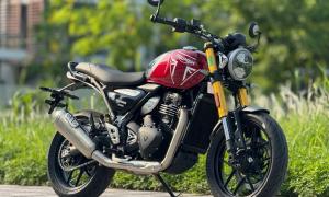 TRIUMPH SPEED 400 – HẢI QUAN CHÍNH NGẠCH, MỚI ĐẾN MỨC CHƯA ĐỔ XĂNG