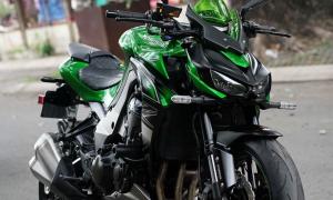 Cần bán Kawasaki Z1000R 2017 xám đen - nhiều đồ chơi