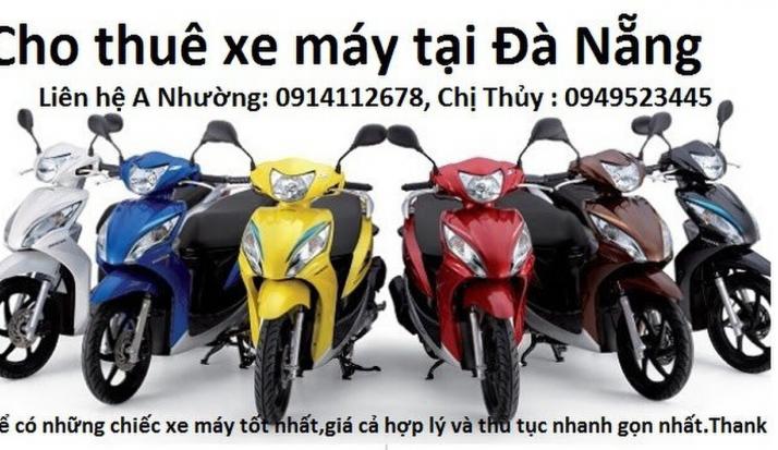 Cho thuê xe máy tại Đà Nẵng