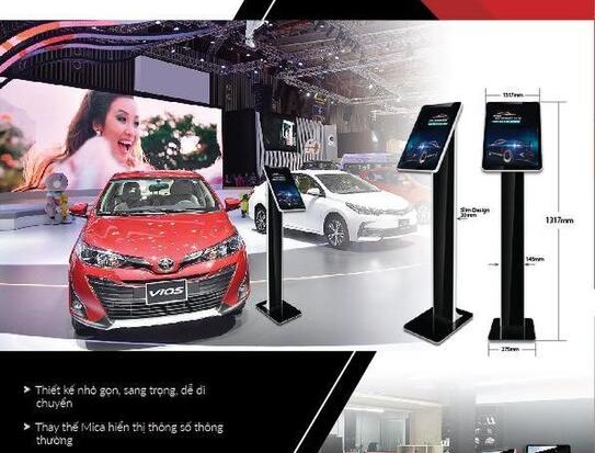  Thiết bị màn hình cảm ứng dành riêng cho showroom 