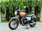 Cần bán Triumph T100 2023 màu Meridien Blue/Tangerine, odo 6k km
