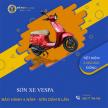 Sơn xe Vespa - Sơn xe SH được bảo hành 4 năm - Sơn dặm 8 lần miễn phí