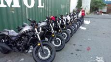 Đập thùng Honda rebel 300 abs 2017