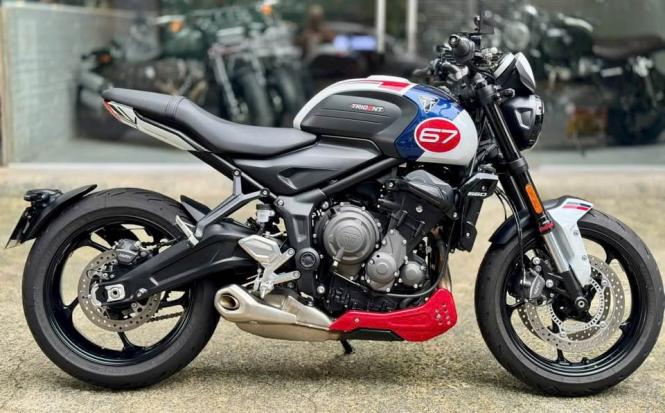 Cần bán Triumph Trident 660 2024 phiên bản đặc biệt Triple Tribute Edition