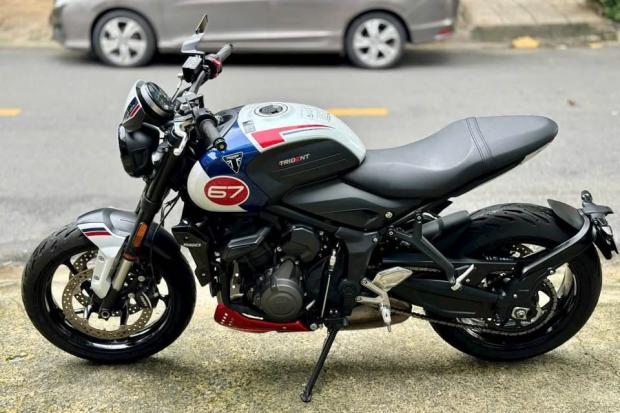 Cần bán Triumph Trident 660 2024 phiên bản đặc biệt Triple Tribute Edition