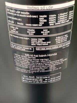 Cần bán xe Honda SH 150 ABS 2019 màu đen