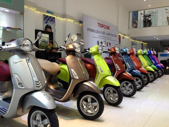 Bán xe vespa hỗ trợ trả góp toàn quốc giá rẽ.