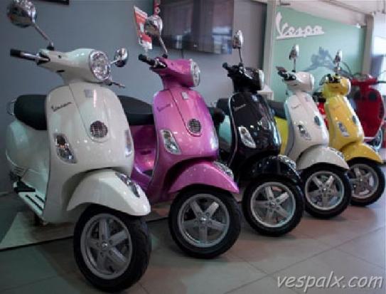 Gía xe Vespa Sprint tại quận Tân Phú