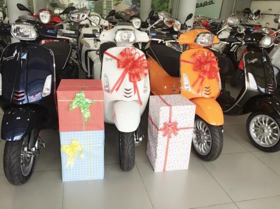 Bảng giá xe Vespa mới nhất 2016