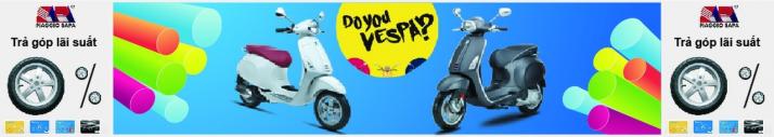 MUA XE VESPA TRẢ GÓP ONLINE TẠI ĐỒNG NAI