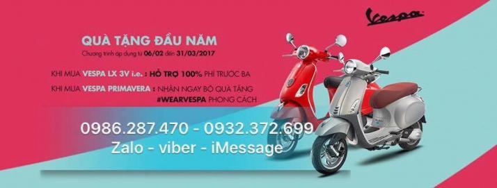 Mua Vespa LX, Liberty, Sprint, Prima, Zip ở đâu ?