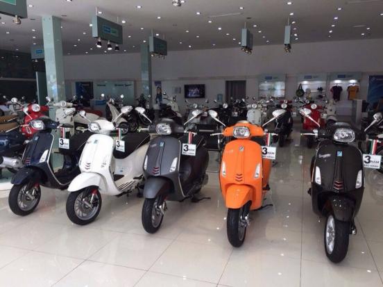 Trả góp Piaggio Vespa tặng 100% thuế trước bạ