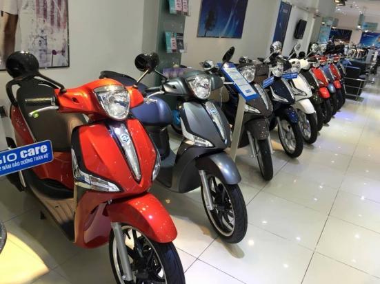 Trả góp Piaggio Vespa tặng 100% thuế trước bạ