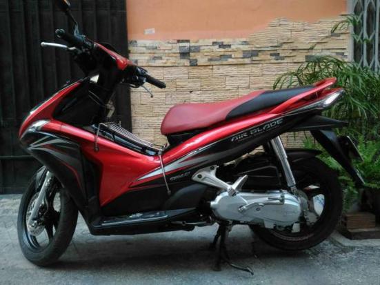 Bán xe Honda Airblade fi đỏ đen