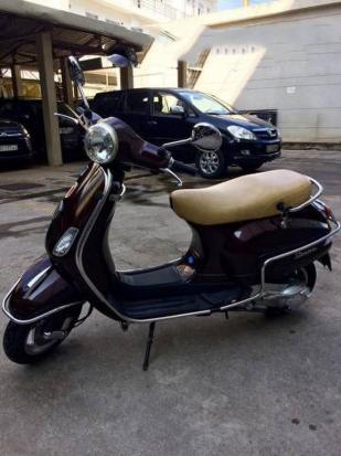 Xe Vespa LX125, chính chủ, 110 màu nâu socola