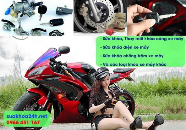 Sửa khóa xe máy giá rẻ tại Hà Nội