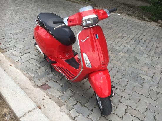 Xe Vespa 125 3Vie, Đỏ, 2015 chính chủ, bh 2 năm