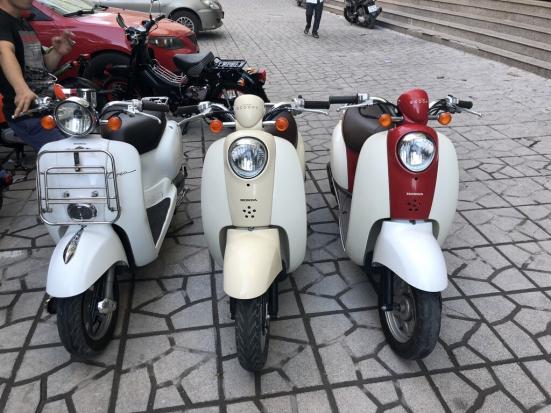 Honda scoopy crea zoomer xe bãi nhật 50cc