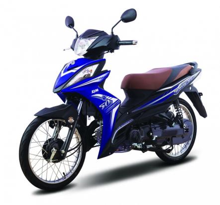 Bán xe máy SYM Galaxy 50cc đỏ đen, xanh đen