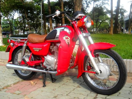 Bán xe CD125 Benly màu đỏ - bửng đỏ 1997 hàng hiếm