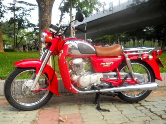 Bán xe CD125 Benly màu đỏ - bửng đỏ 1997 hàng hiếm