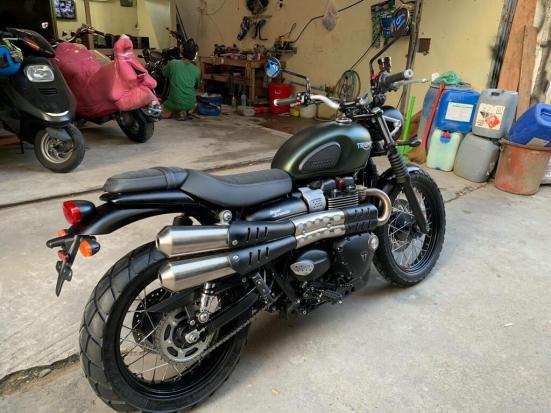 Triumph scrambler date 2018 nguyên bản đẹp