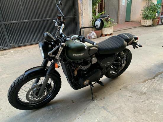 Triumph scrambler date 2018 nguyên bản đẹp