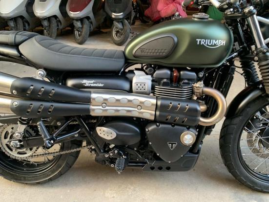 Triumph scrambler date 2018 nguyên bản đẹp