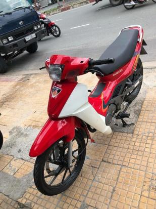 Suzuki xipo 120cc trắng đỏ đẹp mê hồn