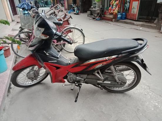 Bán xe Wave s 110cc, màu đỏ- đen, 2014.