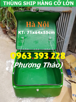 Thùng chở hàng, thùng giao hàng, thùng ship hàng cao cấp tại Hà Nội