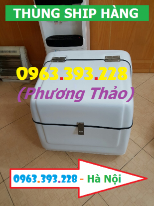 Thùng ship hàng Composite cao cấp, thùng ship hàng sau xe máy