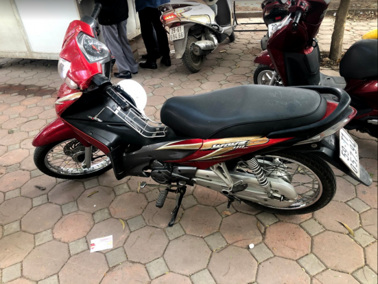 Honda Wave S 110 2011 đỏ Zin 100%, đã đi 55.000km