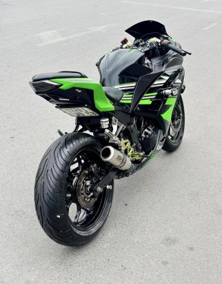 Bán Kawasaki_Ninja300_2017_biển_Thái_Bình dán keo cả xe nên còn mới cứ